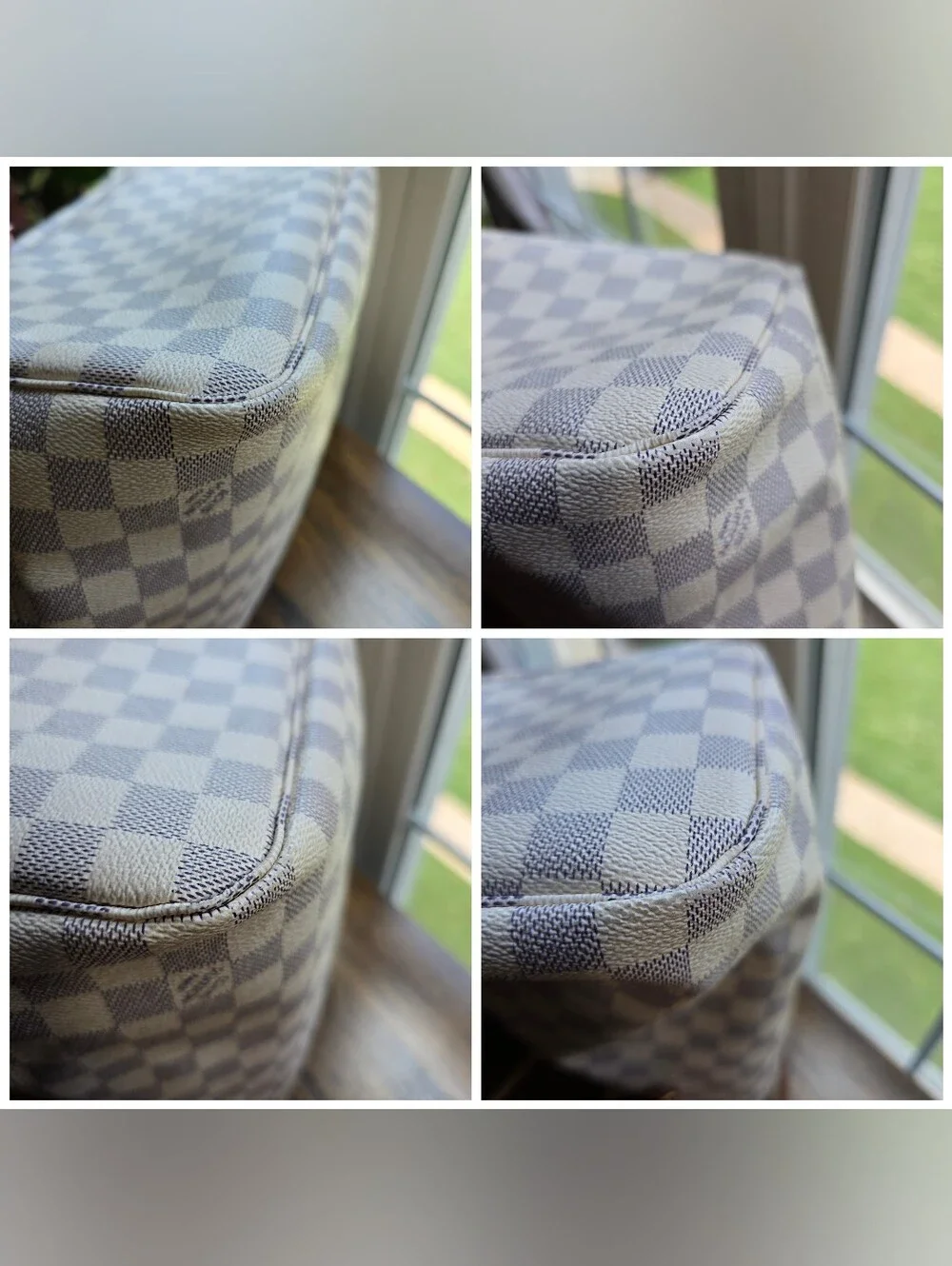 Louis Vuitton Neverfull MM — Damier Azur (2020)